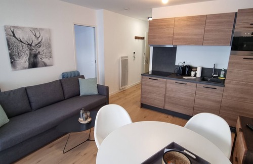 Saint-Etienne-de-Tinee Apartment | Apartment "Aspen Park 106" with Private Terrace & Wi-Fi