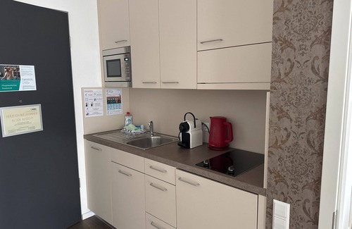 Sankt Georgen im Schwarzwald Apartment | Apartment 'Auszeit Mit Pflege - Fewo 2' with Private Terrace, Shared Garden and Wi-Fi