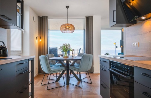 Marienleuchte Apartment | Apartment BeltEck - sea view. Sauna. Family-friendly. Dogs on request