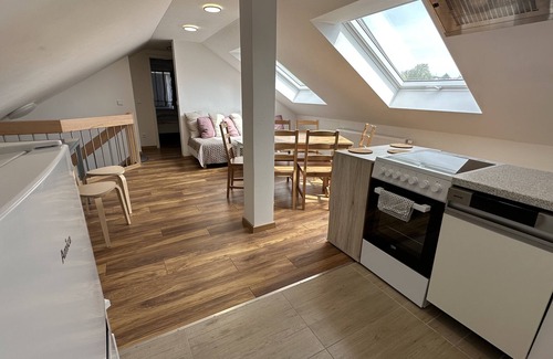 Koetz Apartment | Apartment "Dreams im Obergeschoss" with Private Terrace & Wi-Fi