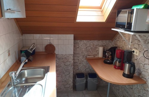 Buchlberg Apartment | Apartment 'Ferienwohnung 'am Bienwald' with Balcony and Wi-Fi