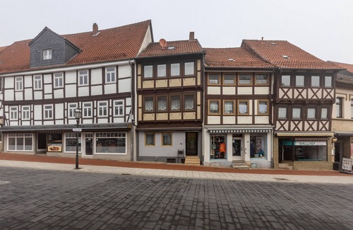 Schoeningen Apartment | Apartment 'Haus Am Markt 3' with Private Terrace and Wi-Fi