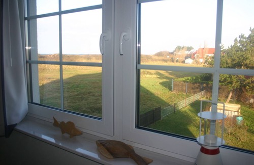 Vitte Apartment | Apartment Meeresrauschen, beach vacation in a thatched roof house, W-Lan