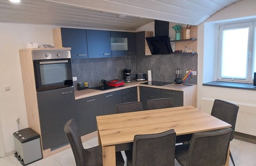Thiendorf Apartment | Apartment 'Monteurwohnung Kotte' with Shared Terrace, Shared Garden and Wi-Fi