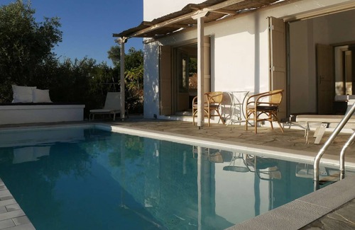 South Pelion Apartment | Apartment No. 1 # for 3 adults or 2 adults + 2 children - panorama sea view with pool