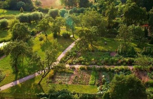 Bodstedt Apartment | Apartment "Pear Garden" - brick barn Starkow Barth