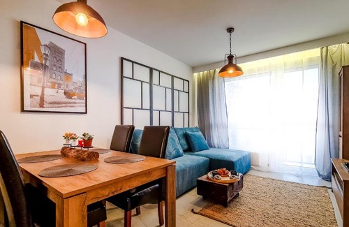 Lodz Apartment | Apartment Przyfabryczny Księży Młyn - Bezpłatny Garaż - Klimatyzacja - FV
