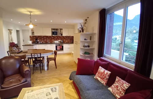 Guillestre Apartment | Apartment Saint Sebastien, 3 bedrooms, ground floor with garden, Guillestre