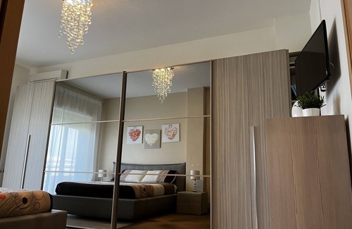 Giarre Apartment | Apartment 'Samia' with Sea View, Balcony and Air Conditioning