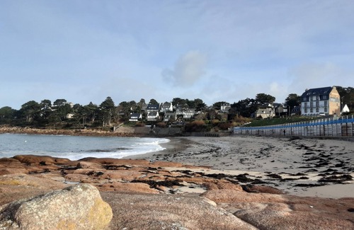 Trebeurden Apartment | Apartment sea view 100 m beach 4 pers 52 m2