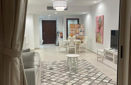 Doha Apartment | Apartment with a charming view of Viva Bahriya.