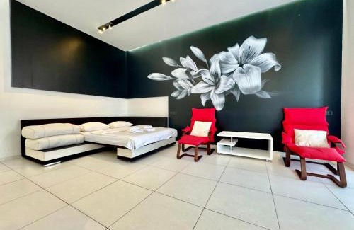 Sukhinovka Apartment | ApartPoltava Дизайнерська студія в ЕЛІТНІЙ новобудові розкішна ВАННА, Сонячний парк