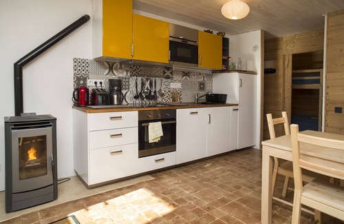 Molines-en-Queyras Apartment | Appart 3 ch 6 Pers comfortable 3 * in the cottage Laget