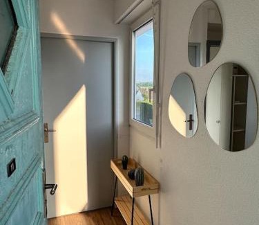 Octeville Apartment | Appart cosy, balcon, parking