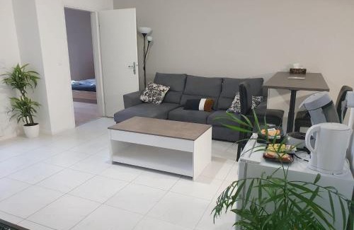 Floirac Apartment | Appartement à Floirac avec 2 chambres, un parking privé, une terrasse, à 5 minutes en voiture de l'Arkéa Arena de Bordeaux