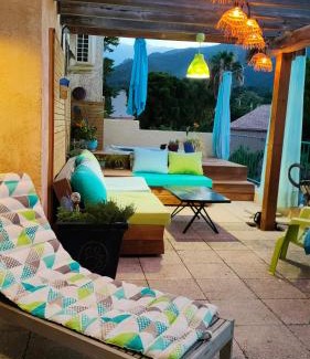 Biguglia Apartment | appartement dans villa aquarelle