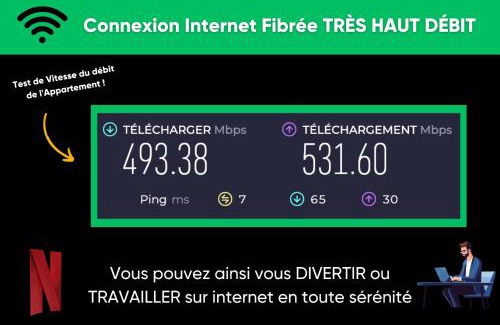 Sorano Apartment | Appartement entier calme - Parking FREE - Proche Paris et château - WIFI HD