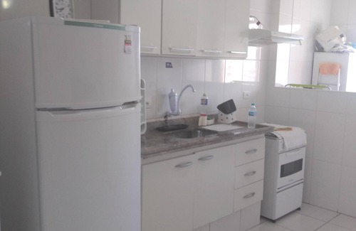 Canto do Forte Apartment | Apt in Forte - Balcony w/barbecue - 4 blocks from the beach - FOR FAMILIES
