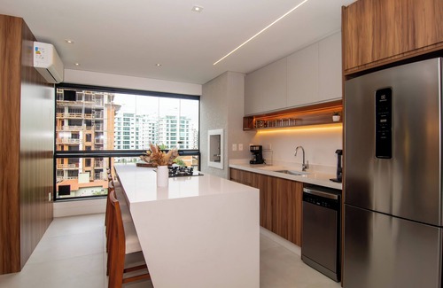 Itajai Apartment | Apt moderno a uma quadra da Praia Brava VT4055