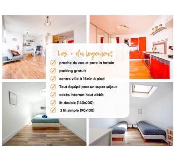 Amiens Apartment | Apt T3 lumineux & Confort *Proche Centre-ville*