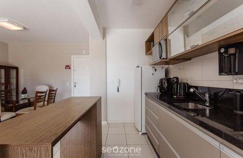 Florianopolis Apartment | Apt With Charming Sea View in Itacorubi Cmr204