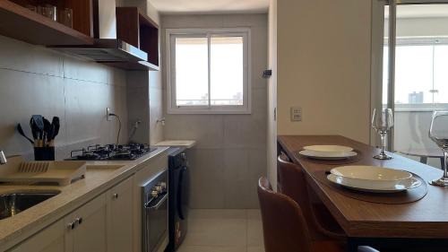 Bauru Apartment | Apto com sacada gourmet e piscina – perto do centro de Bauru