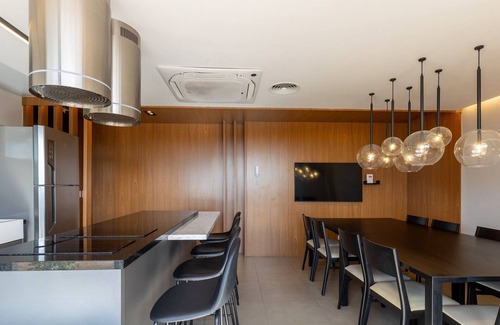 Matriz Apartment | Apto cond c/acad. 400m Mercado Municipal NFE1544