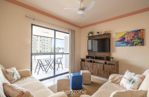 Centro Apartment | Apto vista mar c/churrasq. em Itapema GBL601