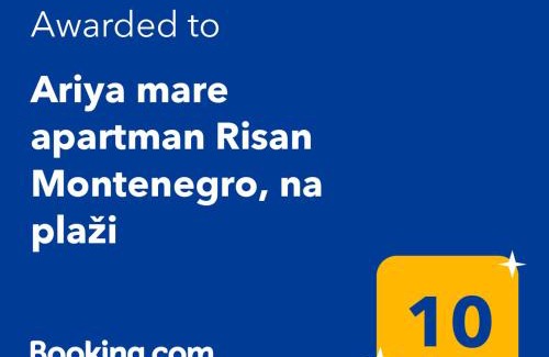 Risan Apartment | Ariya mare apartman Risan Montenegro, na plaži