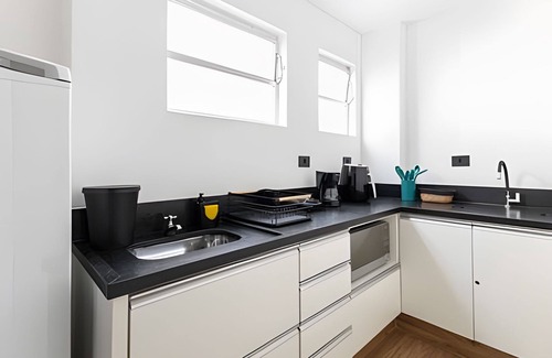 Gonzaga Apartment | ARK Houses - Studio Completo no Gonzaga