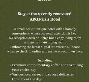 The Hague Center Hotel | ARQ Paleis Hotel