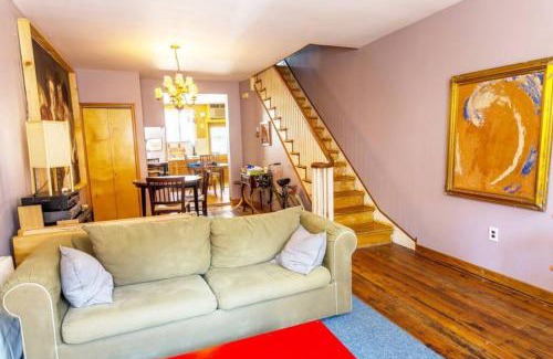 South Philadelphia House | Artsy Traditional Rowhome South Philly