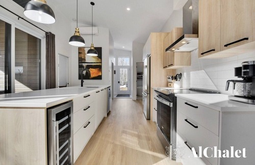 Pont-Rouge Ski Chalet | Astral - Wooded & Relaxation - Private Spa