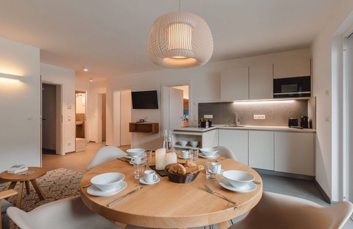 Gries Apartment | Cosy apartment for 8 guests with WIFI, TV, terrace and pets allowed