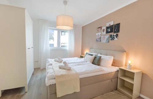 Brackwede Apartment | AT Weinmeister - Perfekt für 6 - Terrasse