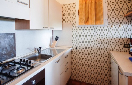 Susello Apartment | Attractive studio with terrace and garden, pool and dream view