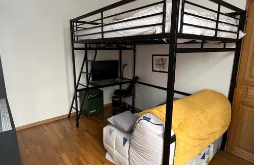 Anatole France Danton Apartment | Au Cœur de Coty Le Havre 3 chambres et billard 90m2 - Les Appartements Océane
