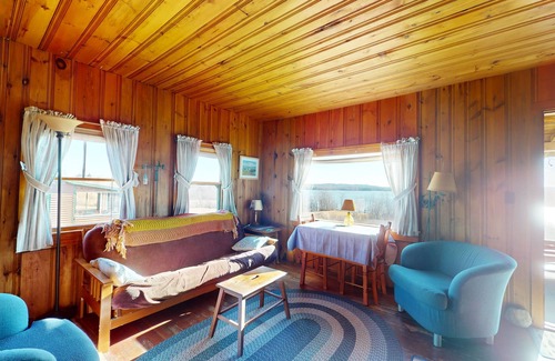 Castine Cabin | Authentic Maine Rustic Summer Cottage w Grill, Firepit, Internet - Dog Friendly