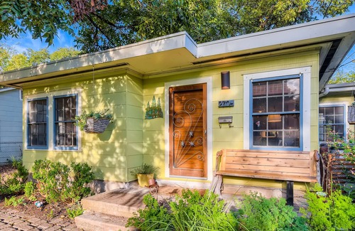 Dawson House | Authentic Mid-Century - Lush backyard and custom playscape! - by PMI Austin Metro