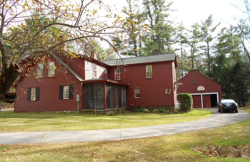 Greenfield House | Authentic Red Farm House On Zephyr Lake, Beautiful In All Seasons!