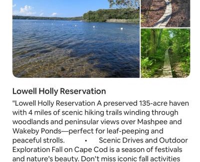 New Seabury House | Autumn Escape by the Cape 4 drm home