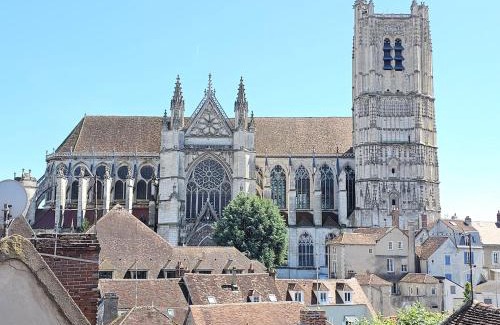 Auxerre Apartment | Aux'Cerfs - Vue imprenable Cathédrale