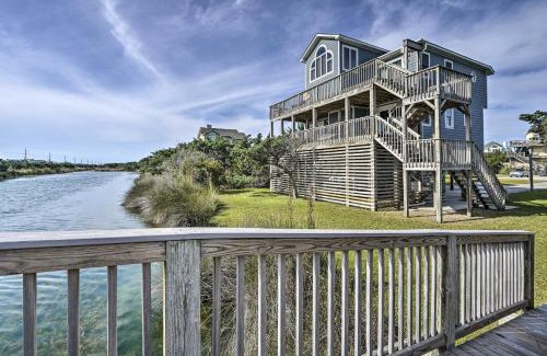 Avon House | Avon Home on the Channel with Hot Tub and Deck!