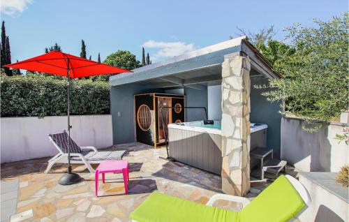 Grospierres House | Awesome Home In Grospierres With Sauna