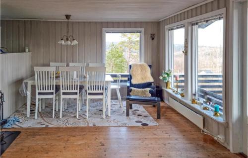 Oyslebo House | Awesome Home In Marnardal With Kitchen