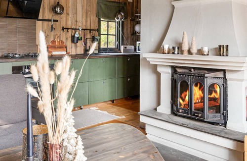 Aurskog-Holand House | Awesome home in Setskog with lake view