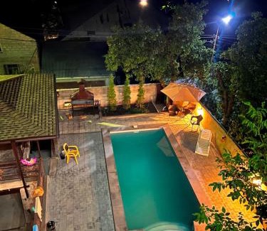 Dilijan Apartment | Awesome Large 3 Floor Villa Dilijan , 8 Bedrooms+4.5 Bathrooms+Swimming Pool, Nice Mountain View