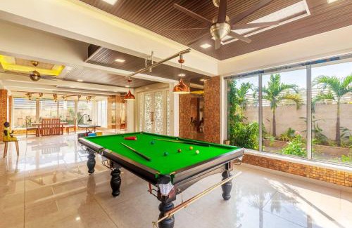Kune N.m. Resort | Ayurkutir Villa by StayVista - Pool, gym, and snooker table for your ultimate relaxation and entertainment