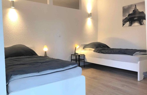 Rommelhausen Apartment | Büd02 - Ferienwohnung mit Terrasse in Altenstadt bei Hanau, 62 qm, 2 Zimmer, Max. 4 Personen
