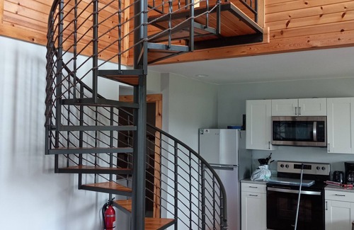 Poynette Condo | Badger Digs - A Lofted Condo on the Wisconsin River